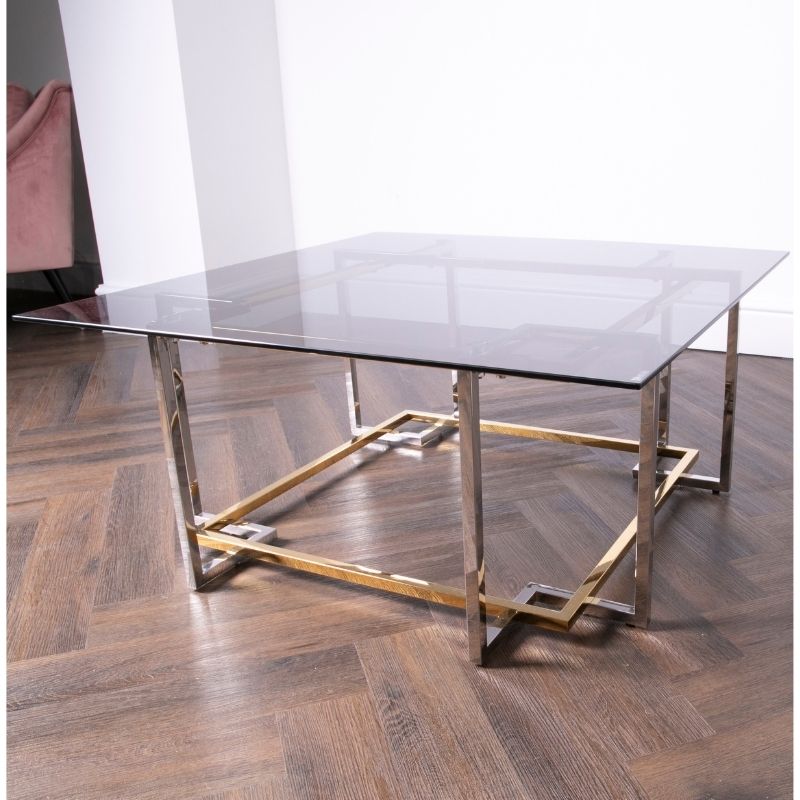 Native Home & lifestyle Bullion Gold Coffee Table